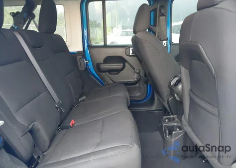 2022 Jeep Wrangler Unlimited Sport 4X4 z USA, uszkodzony, nr VIN 1C4HJXDN8NW235751